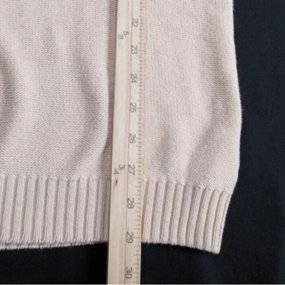 INDIGO RED Lux Industrial Linen Knit Sweater Shirt MEN XL Embroidered logo - Picture 6 of 12